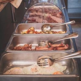 Korona Panzió és Étterem Hévíz - Vendéglátás