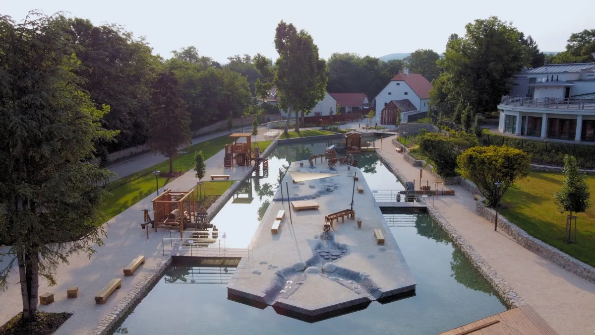 Gyermekbarát vizes játszóterek - Fotó: Malomtörténeti Élménypark
