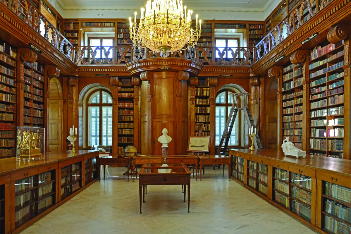 Magyarország legszebb könyvtárai - Fotó: Helikon Könyvtár (Keszthely)