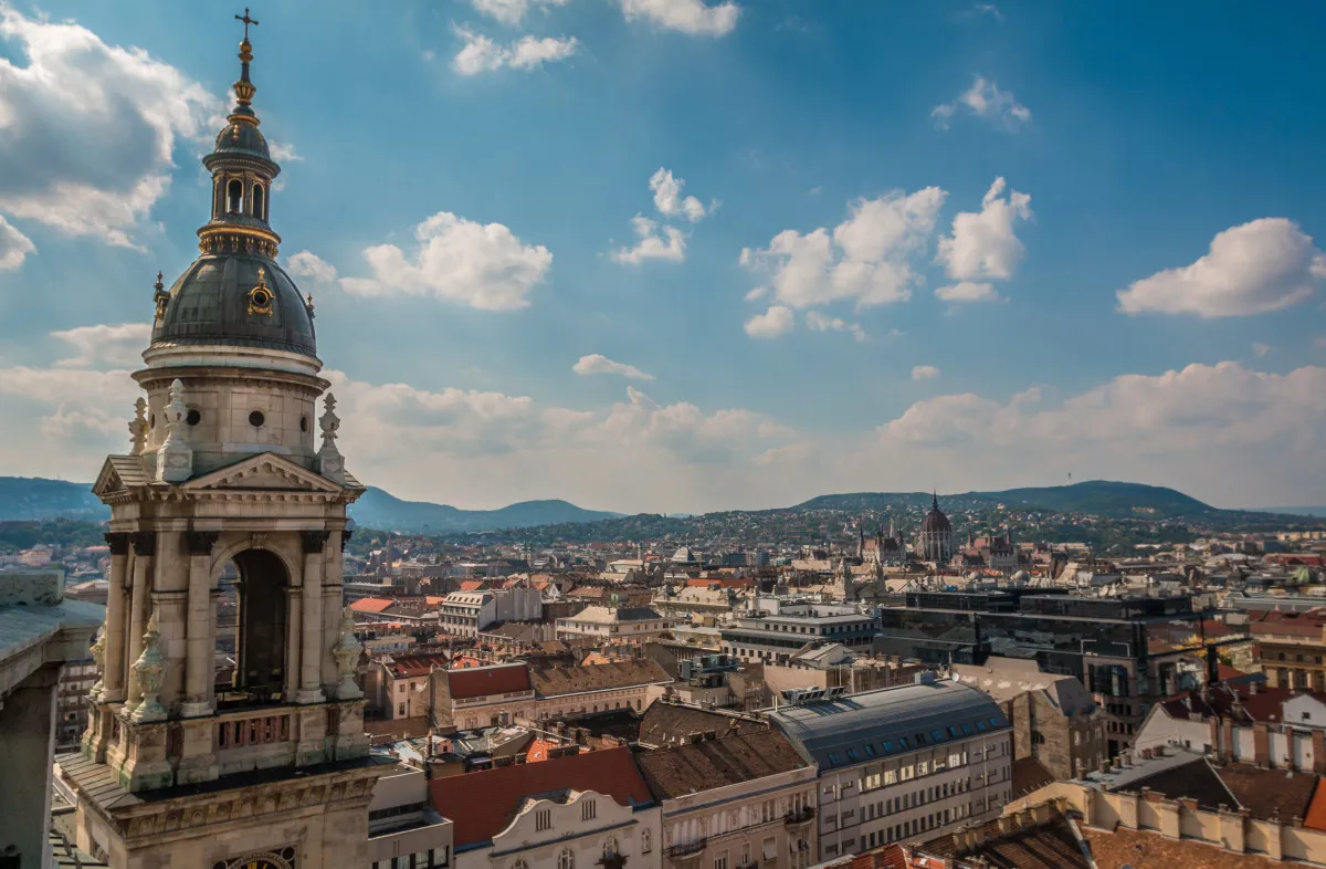 10 panorámapont és kilátó Budapesten - Szent István Bazilika Panoráma kilátó