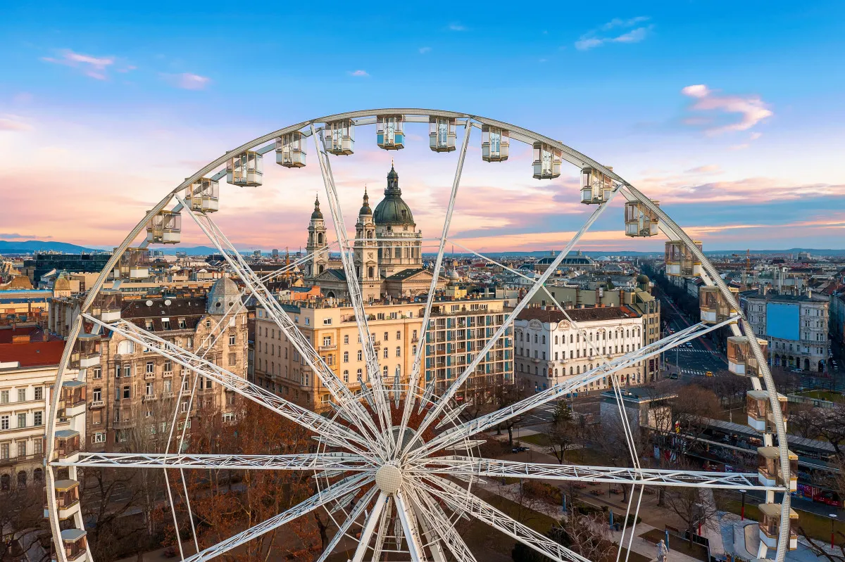 10 panorámapont és kilátó Budapesten - Budapest Óriáskereke