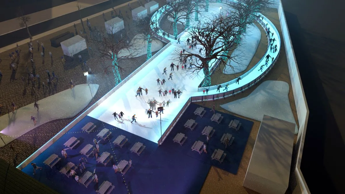 2023. november 24-től vár a Városháza Téli Élménypark/ Fotó: Budapest Brand nZrt.