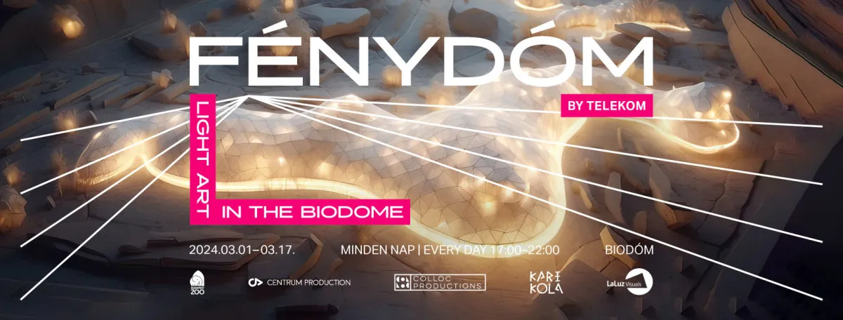 Fénydóm 2024. március 1-17. között az állatkertben - Fotó: az esemény hivatalos facebook oldala