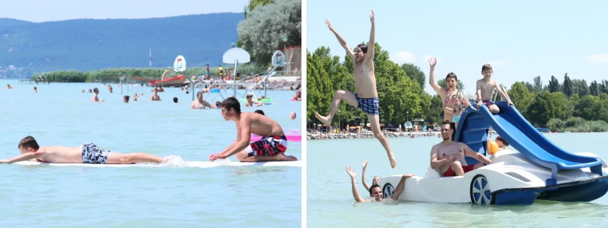 MANDULAVIRÁG STRAND, Balatonakali - Fotók: balatonakali.hu