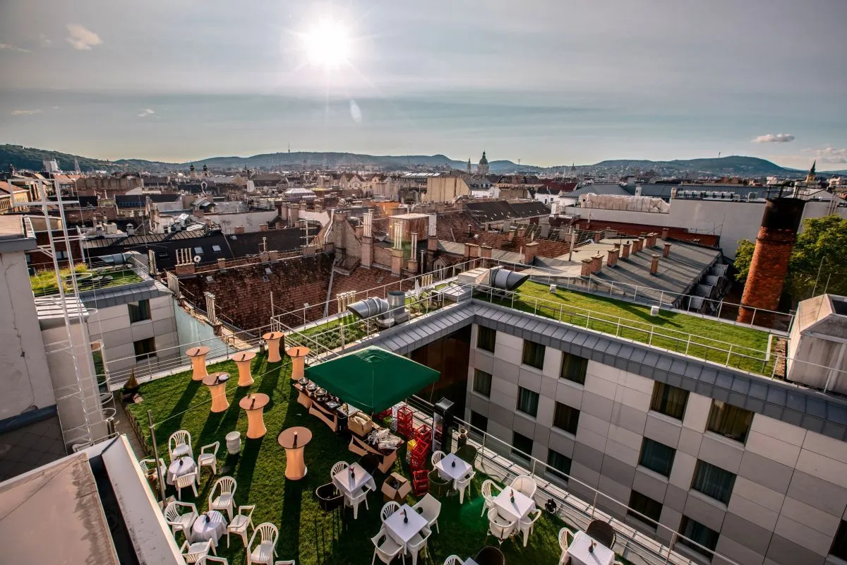 "Tűzijáték a város felett" a Continental Hotel tetőkertjén - 2024.08.20.
