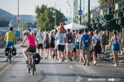 Ezen a hétvégén is szabad a Pesti alsó rakpart