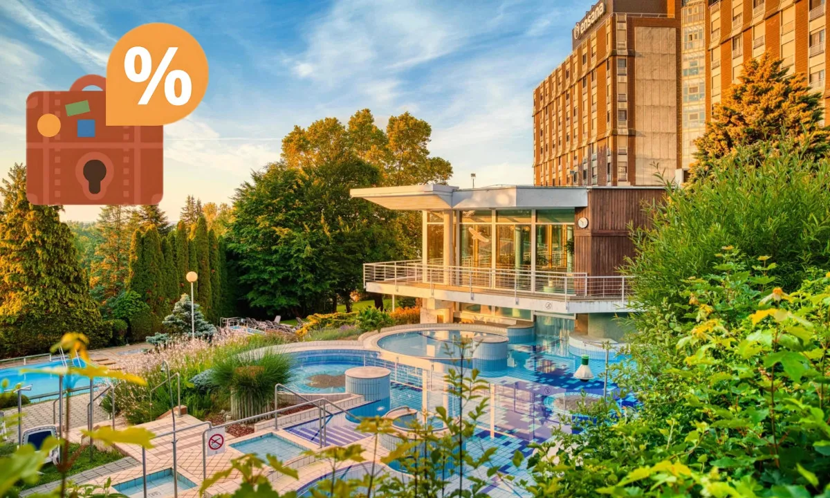 All inclusive ellátás + wellness = tökéletes kikapcsolódás! Irány az Ensana Thermal Aqua Hévíz