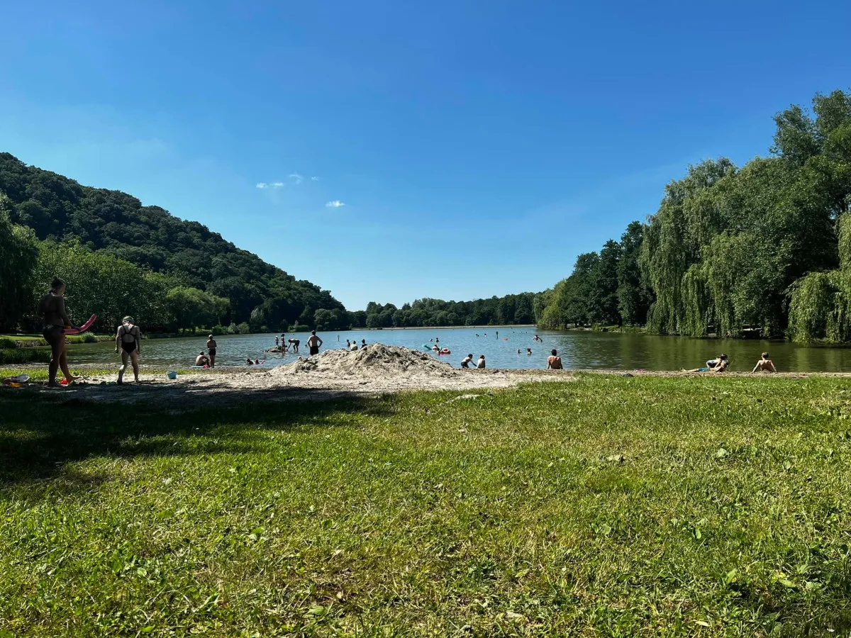 Természetes strandok - Kistó strand, Orfű