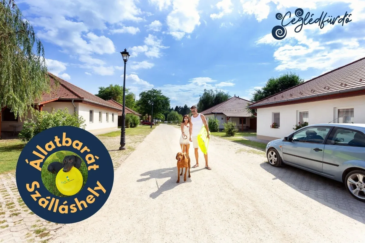 A Ceglédfürdő Apartmanpark és Kemping állatbarát szálláshely.