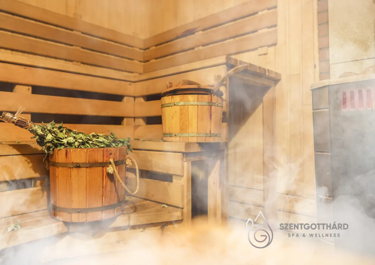Szentgotthárdi élményfürdő bioszaunával és gőzfürdővel /Fotó: Szentgotthárd Spa & Wellness Facebook oldala