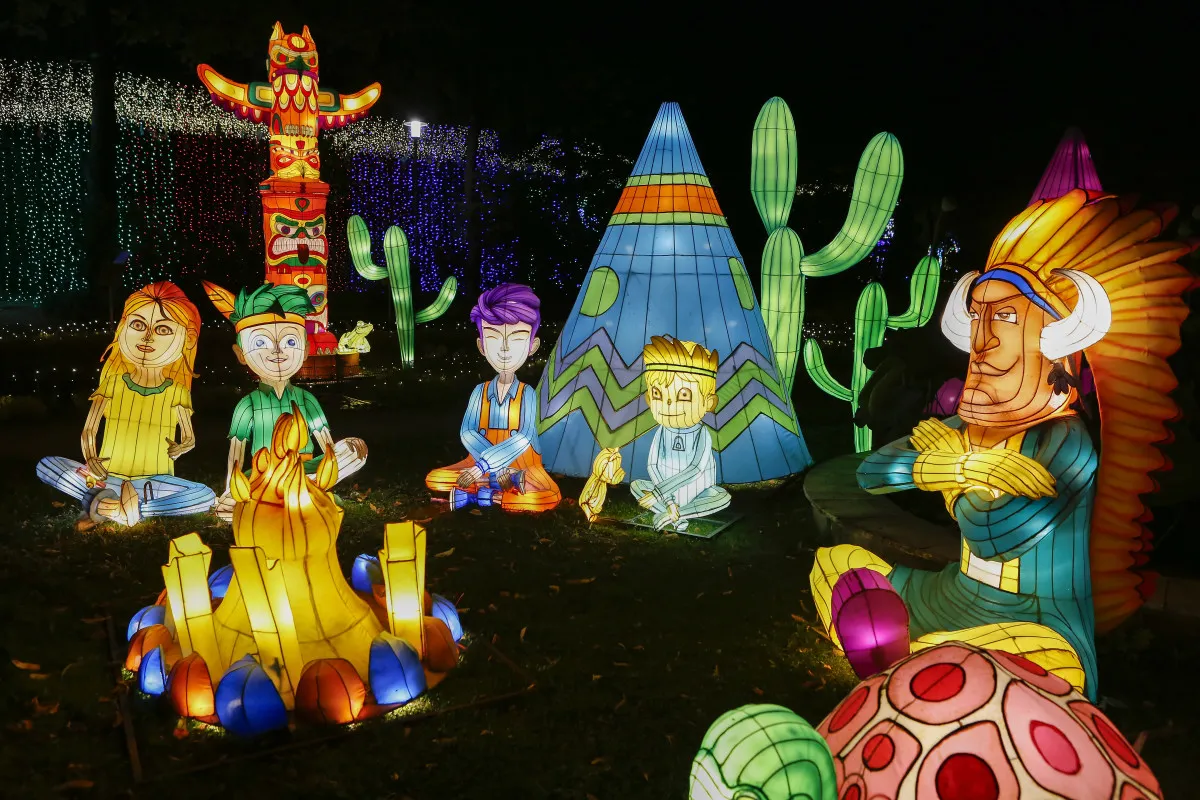 Fotó: Ambrus Marcsi / Garden of Lights Budapest