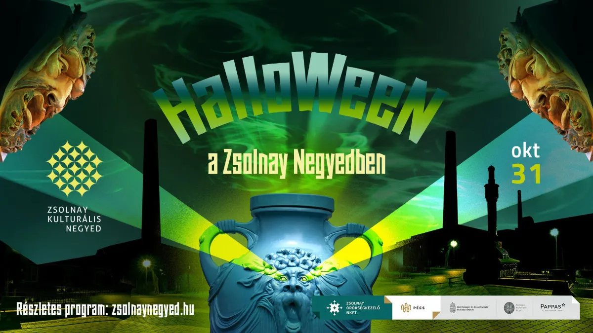 Fotó: Halloween a Zsolnay Negyedben Facebook-esemény