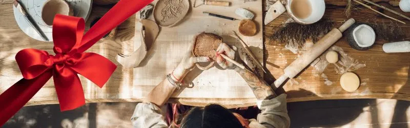 Karácsonyi ajándék: kézműves program, workshop voucher 