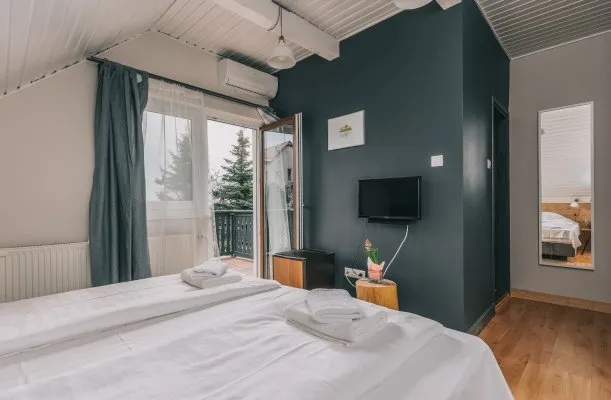 A badacsonytomaji Borbarátok Panzióban minden a kényelemről és a teljes relaxációról szól