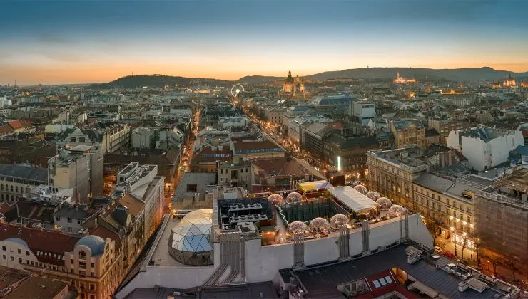 Koktél a város felett – A legjobb sky barok Budapesten és Balatonon