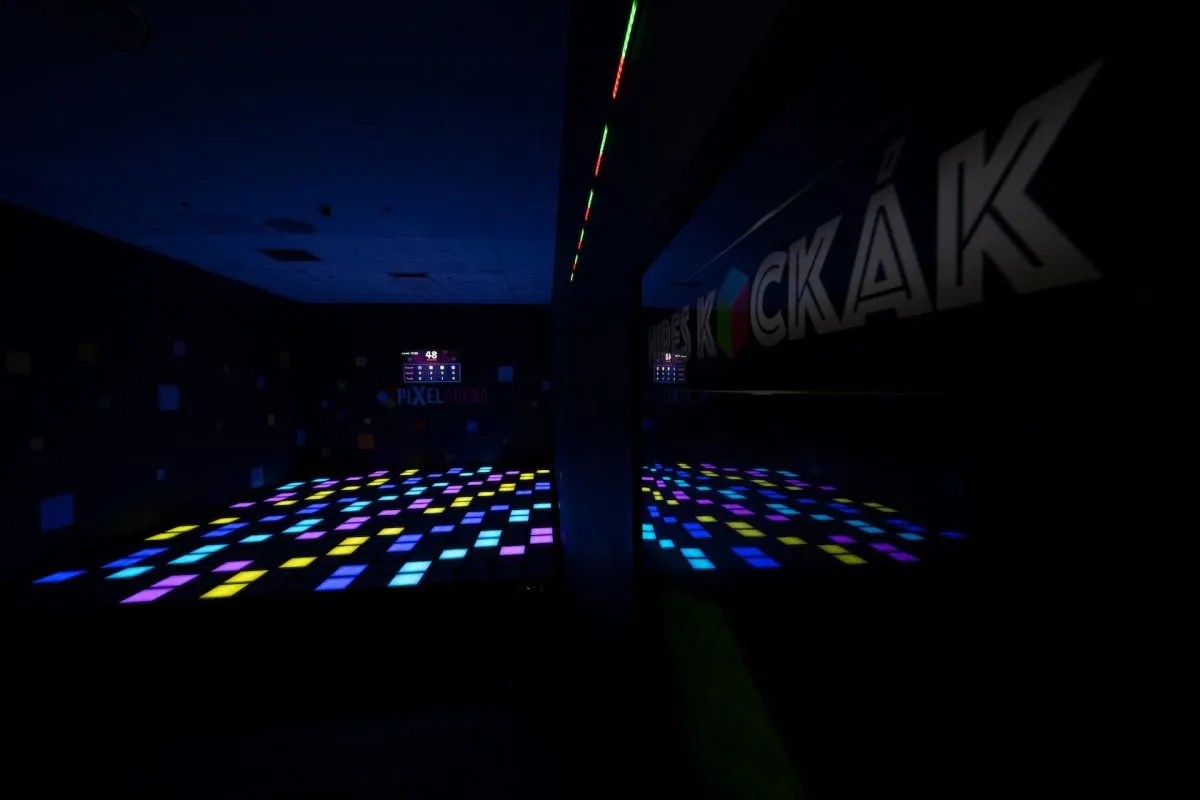 A Pixel Aréna olyan élmény, mintha számítógépes játékba csöppennél/ Fotó: Pixel Aréna Facebook oldala