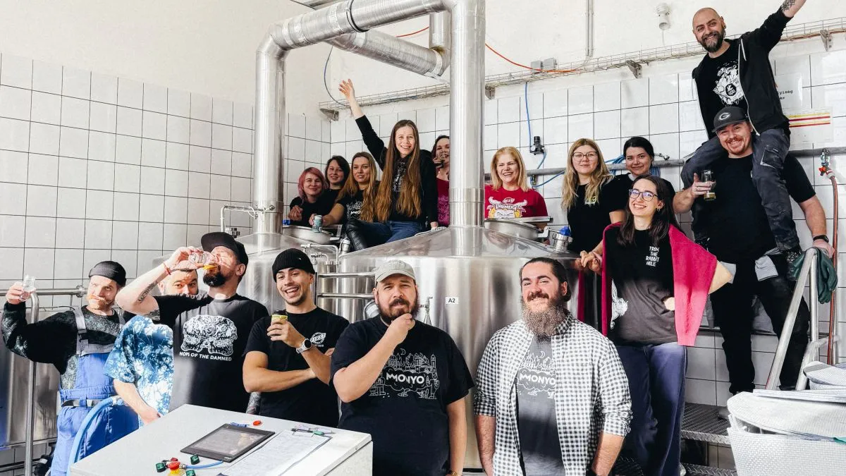 5 magyar kraft sörfőzde összefogása: Pinkdustry / Fotó: Fehér Nyúl Brewery