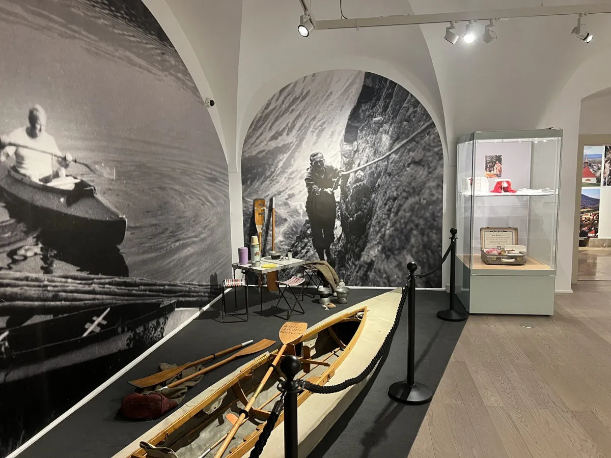 II. János Pál “Kavics” névre keresztelt kajakja