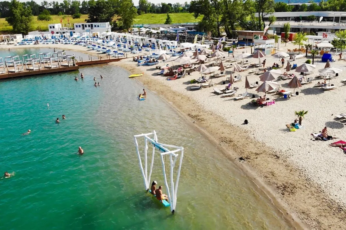 A budakalászi Lupa Beach hangulata olyan, mint egy valóra vált álom