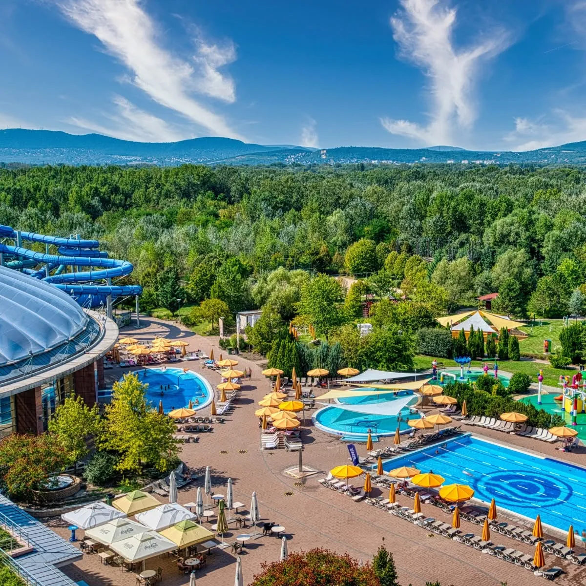 Az Aquaworld inkább komplett vízi élményközpont, mint hagyományos strand/ Fotó: Aquaworld Budapest Facebook oldala