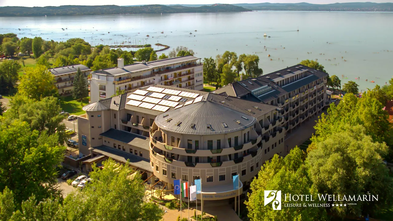 HOTEL WELLAMARIN ZAMÁRDI - kül- és beltéri medencék, aktív sportolási- és kikapcsolódási lehetőségek