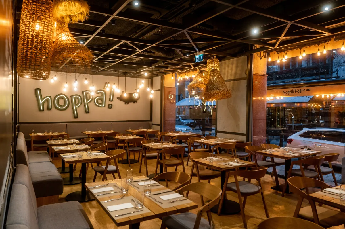 Valentin-napi vacsora Budapesten / Fotó: Hoppá! Bistro