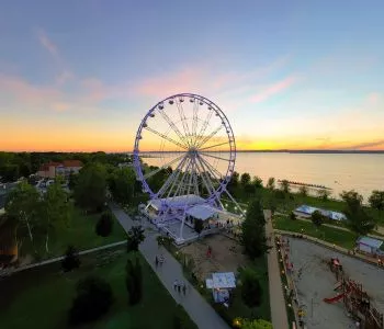 Óriáskerekek a Balaton körül