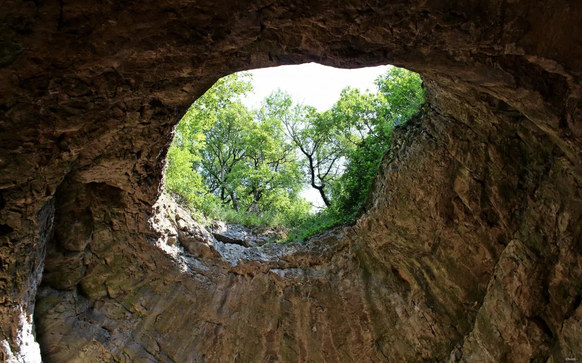 Szelim-barlang kürtője