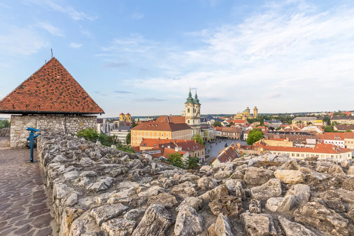 Csodás panoráma nyílik az Egri Várból