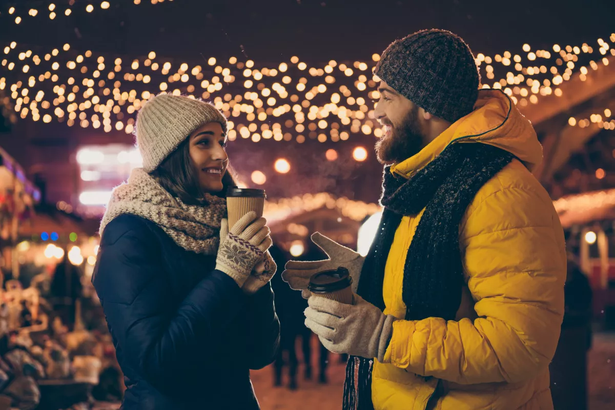 Az adventi vásár már önmagában is romantikus hely