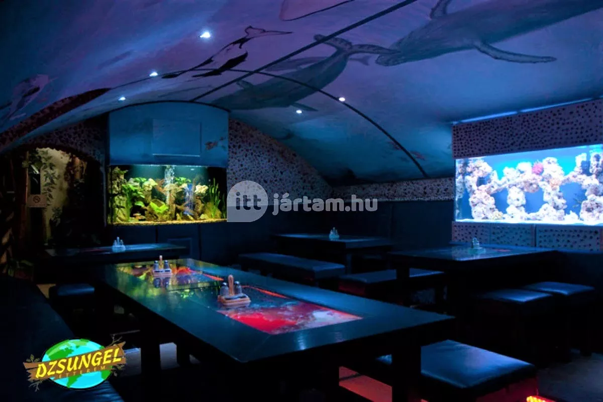 Dzsungel étterem - Különleges tematikus éttermek Budapesten