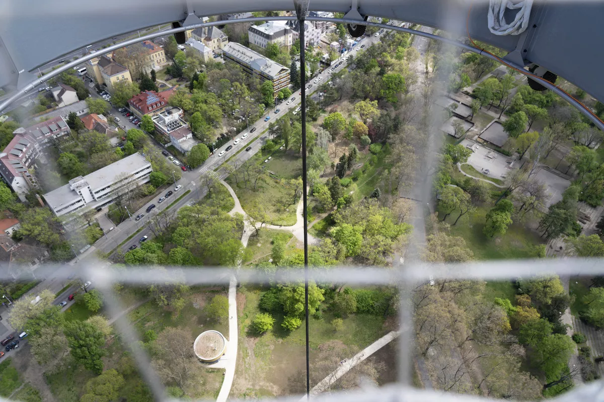 Ballon-kilátó a Városligetben (Budapest), Fotó: ittjartam.hu