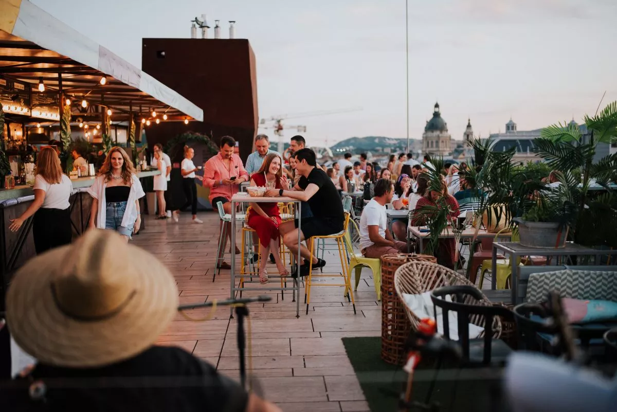 Rooftop bárok Budapest - Fotó: 360 Bar