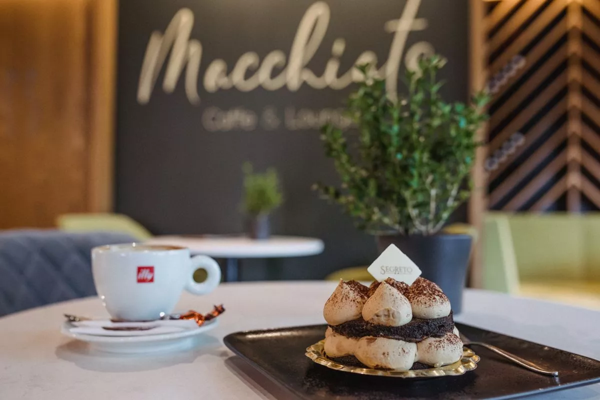 Legjobb cukrászdák Magyarországon / Kép: Macchiato Caffe & Lounge, Hévíz