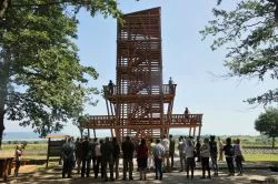 Átadták a Somoshegyi kilátót a Balatonon