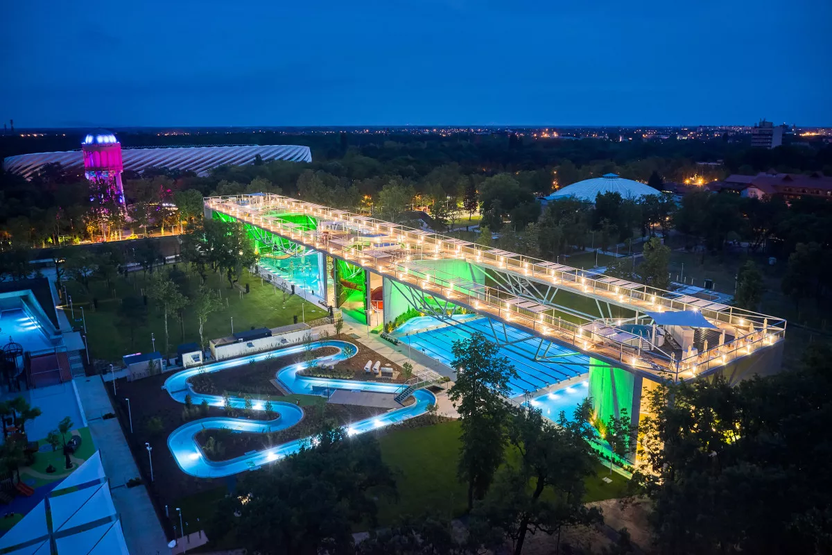 Csúszdaparkok, aquaparkok Magyarországon / Kép: Aquaticum Debrecen