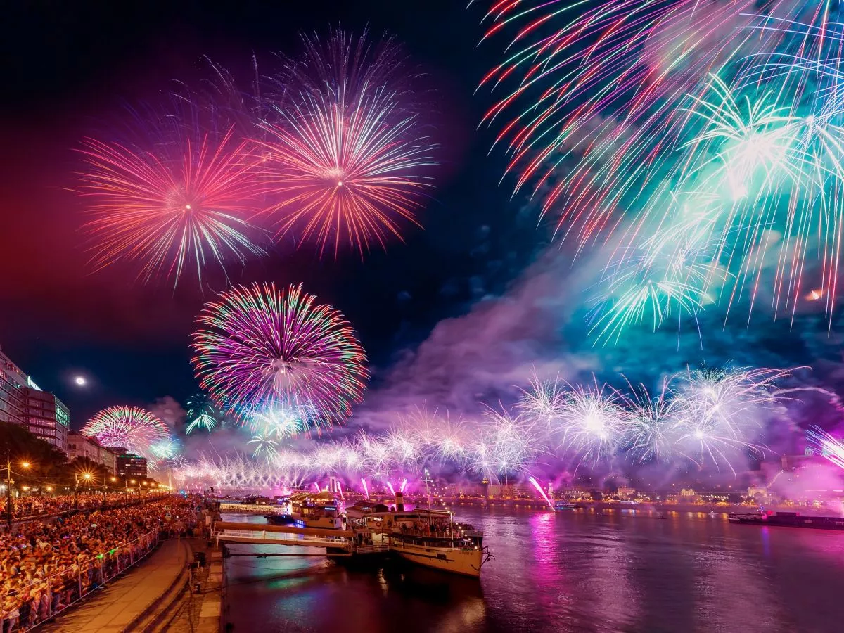Augusztus huszadikai tűzijáték 2021-ben Budapesten