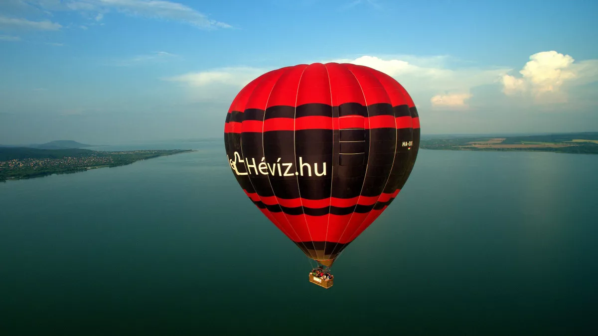 7 különleges élményrepülés Magyarországon / Kép: Balaton Ballooning