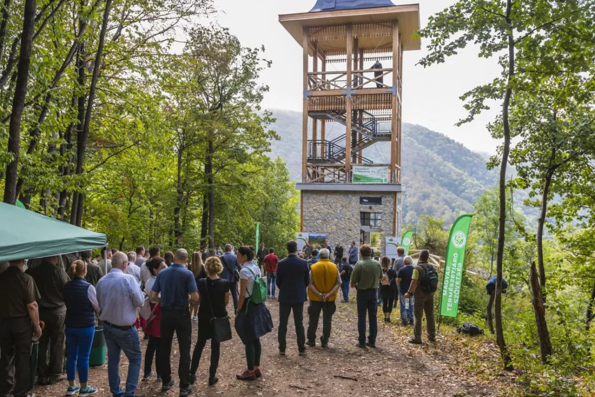 Meseszép panorámával vár Lillafüred legújabb látnivalója, a Zsófia kilátó / Kép: Fehér János