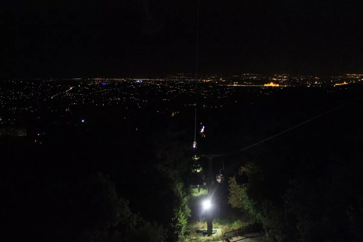 Libegők Éjszakája 2022. szeptemberben is / Kép: Zugligeti Libegő