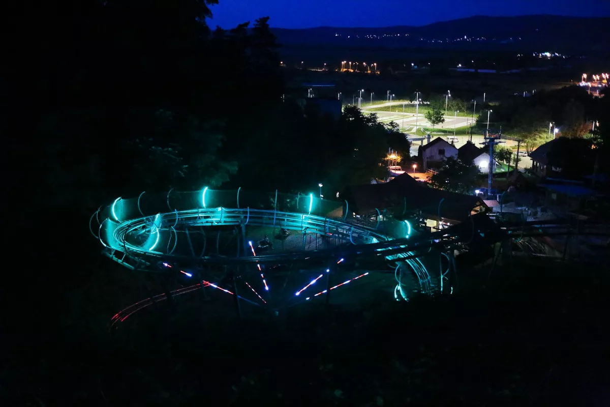 VII. Libegők Éjszakája és éjszakai bobozás a Zemplén Kalandparkban/ Fotó: Facebook.com/zemplenkalandpark