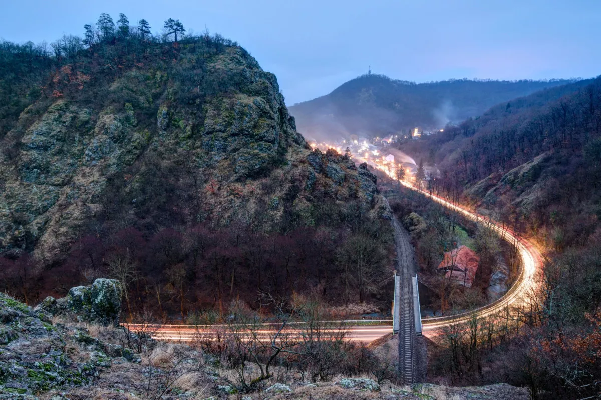 Csodás panorámák a Kéktúra útvonalán, ahonnan terepasztallá törpül a világ - OKT. 22. szakasz/ Fotó: kektura.hu, Gulyás Attila