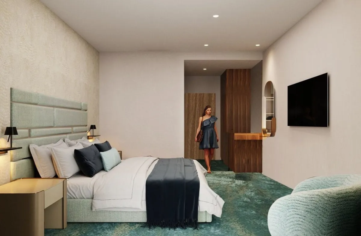 Hamarosan nyit a Balaton legújabb négycsillagos wellness szállodája, a keszthelyi Sirius Hotel (A fotó látványterv)