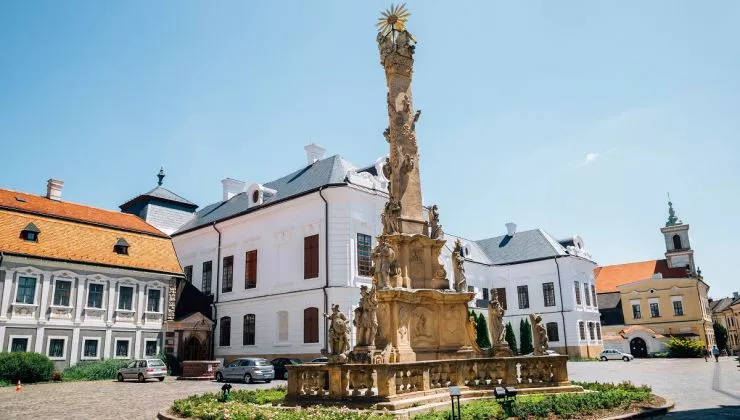 Veszprém - Szentháromság szobor