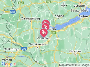 Kis-Balaton szállások a térképen