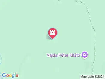 Kőris-hegy Bakonyszücs a térképen