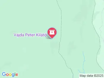 Kőris-hegyi radarállomás Bakonyszücs a térképen