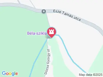 Bózsvai-szikla Bózsva a térképen