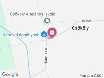 Csökölyi Helytörténeti Tárlat Csököly a térképen