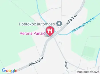 Verona Vendéglő Döbrököz a térképen